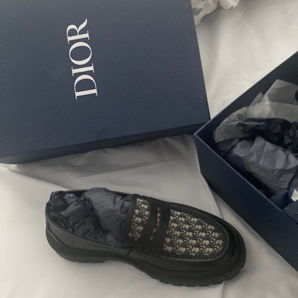Black Dior shoes original size 40 new